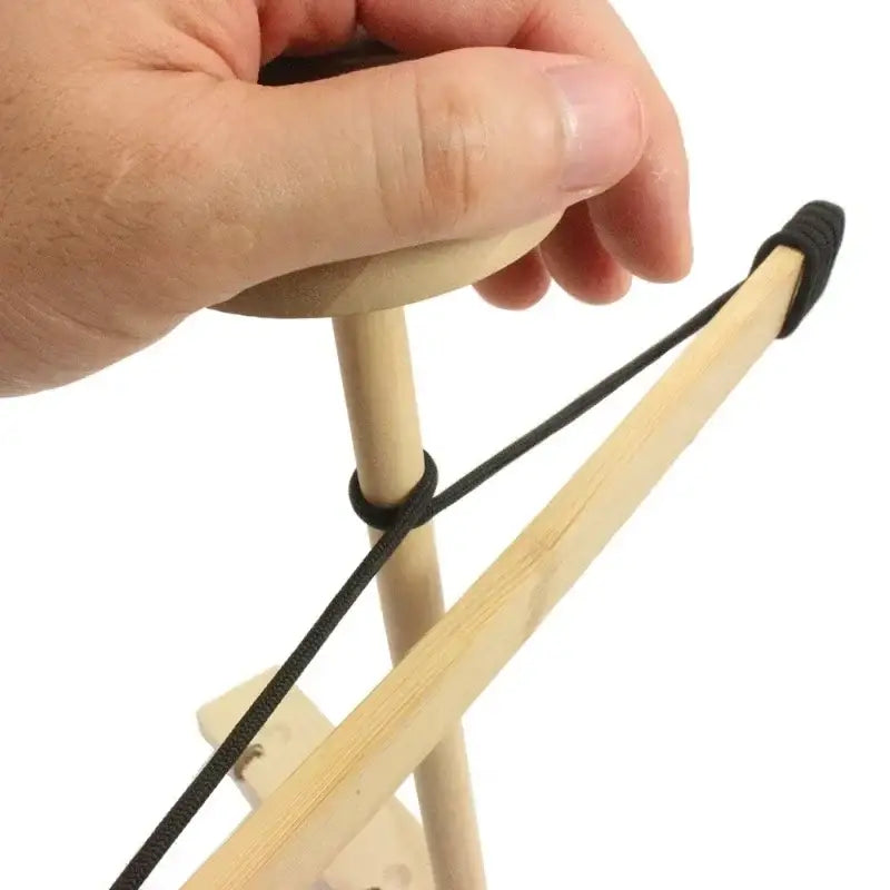 Bow Drill Kit Fire Starter Primitive Wood Survival Practice Friction Fire Tool for Scout Outdoor Activity Teaching