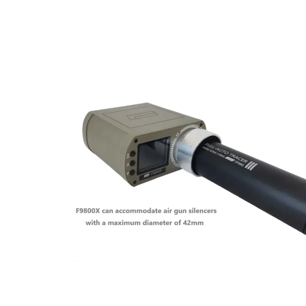 Bullet Firing Speed Shooting Chronograph with color TFT LCD for Muzzle Velocity & Kinetic Energy Testing F9800X