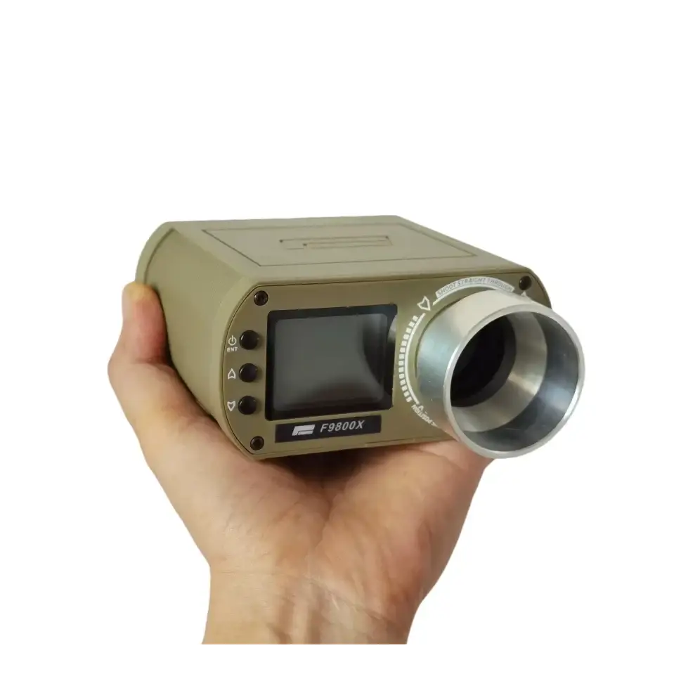 Bullet Firing Speed Shooting Chronograph with color TFT LCD for Muzzle Velocity & Kinetic Energy Testing F9800X