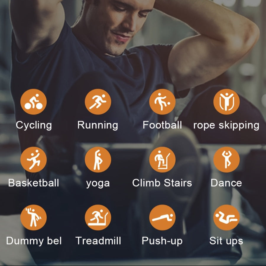 LIGE Smart Watch – 1.32" Full Touch Screen with Call Reminder, Fitness & Life Tracking (available in Black & Silver)