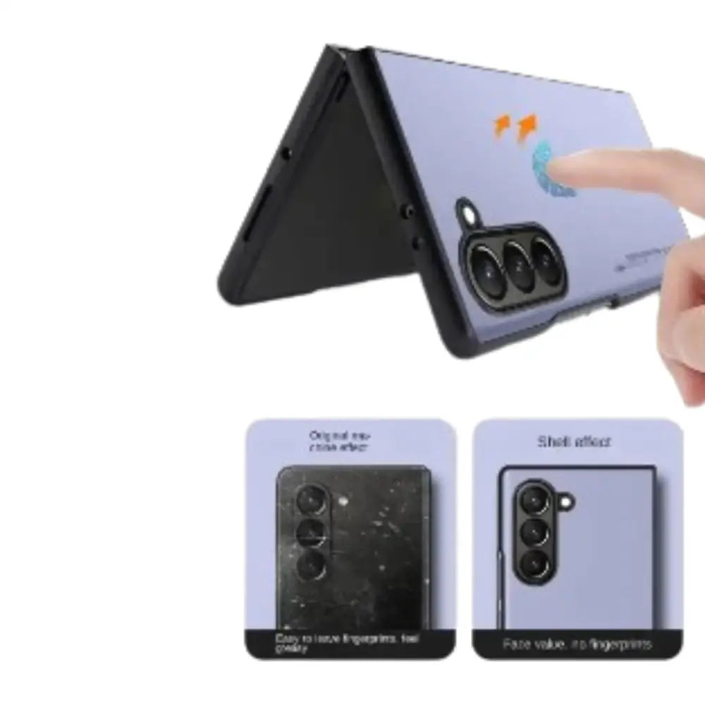 Carbon Fiber & Leather Case for Samsung Galaxy Z Fold 6/5/4/3 - 9eight5