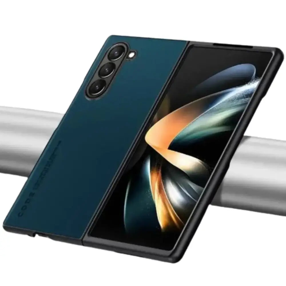 Carbon Fiber & Leather Case for Samsung Galaxy Z Fold 6/5/4/3 - 9eight5