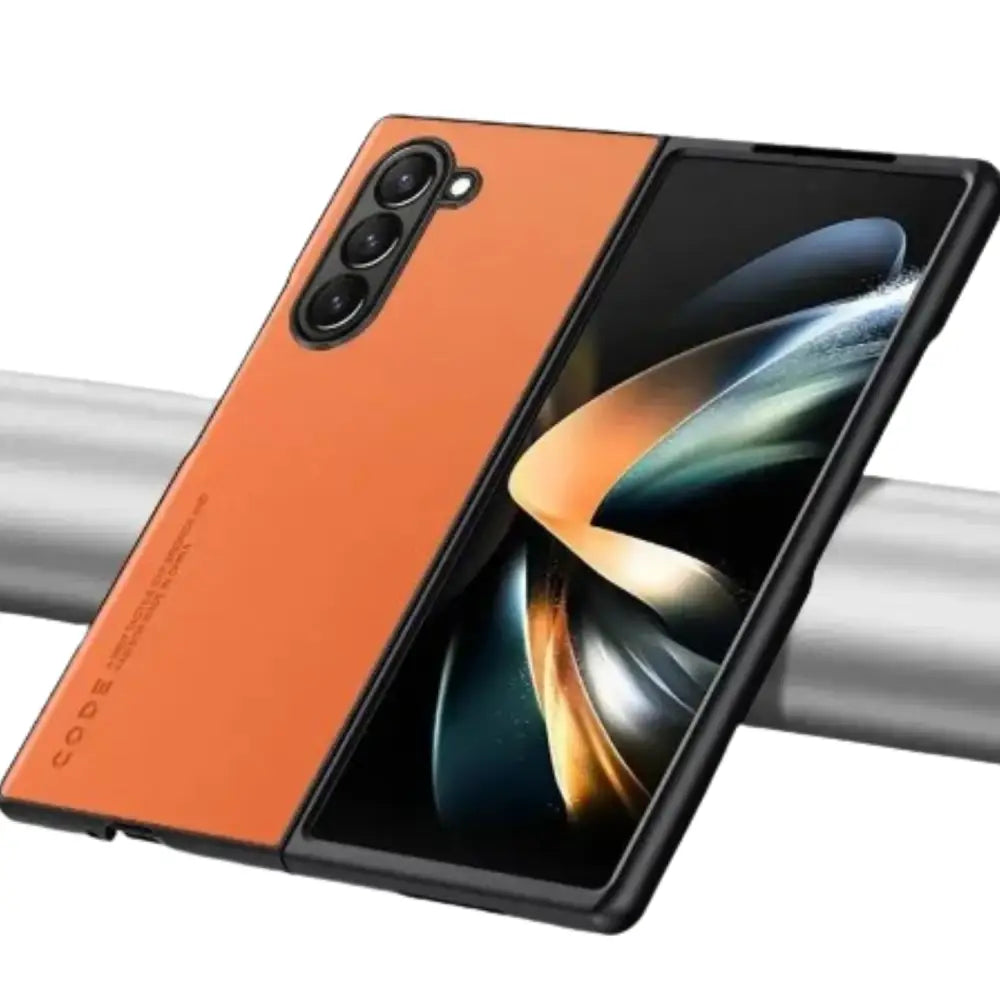 Carbon Fiber & Leather Case for Samsung Galaxy Z Fold 6/5/4/3 - 9eight5