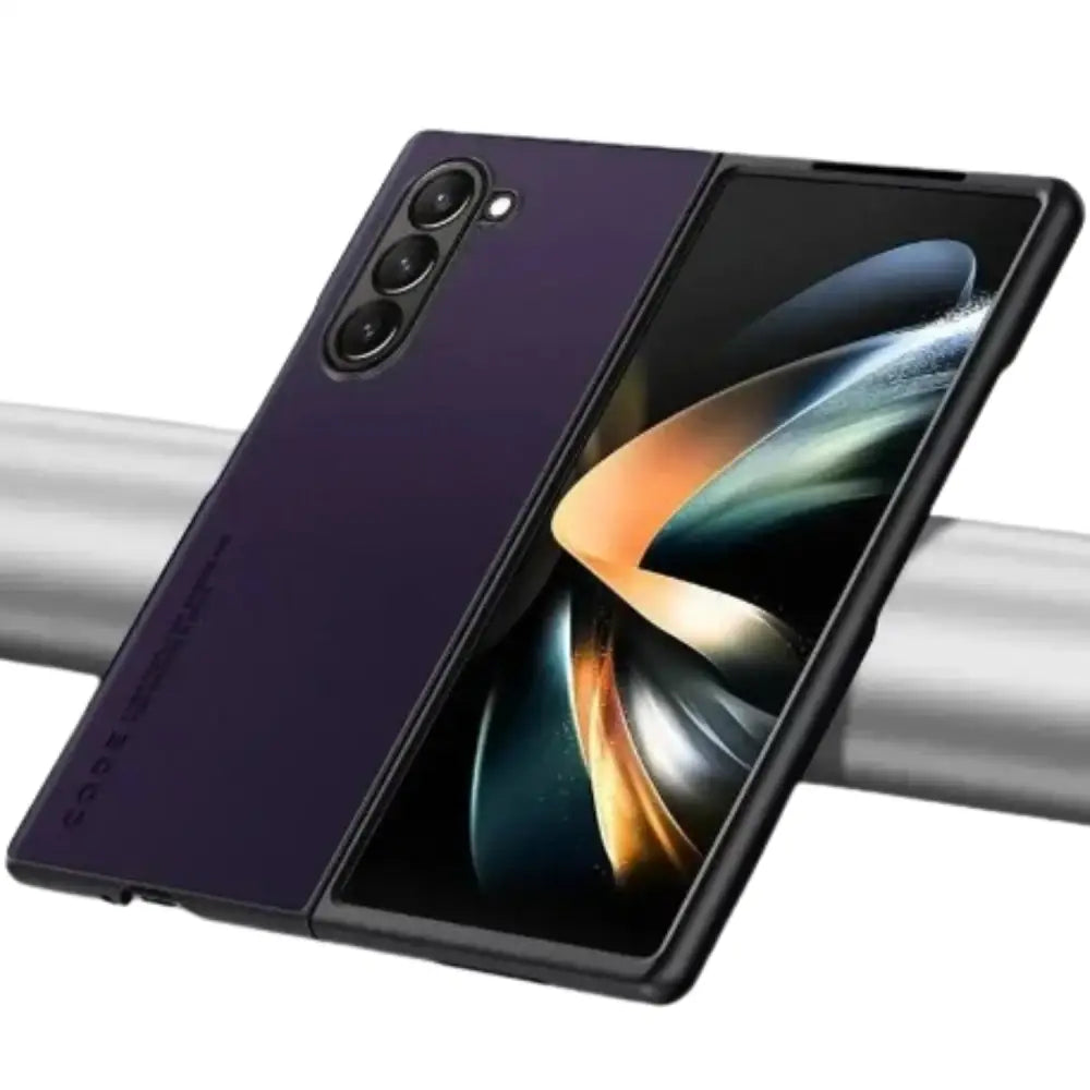 Carbon Fiber & Leather Case for Samsung Galaxy Z Fold 6/5/4/3 - 9eight5