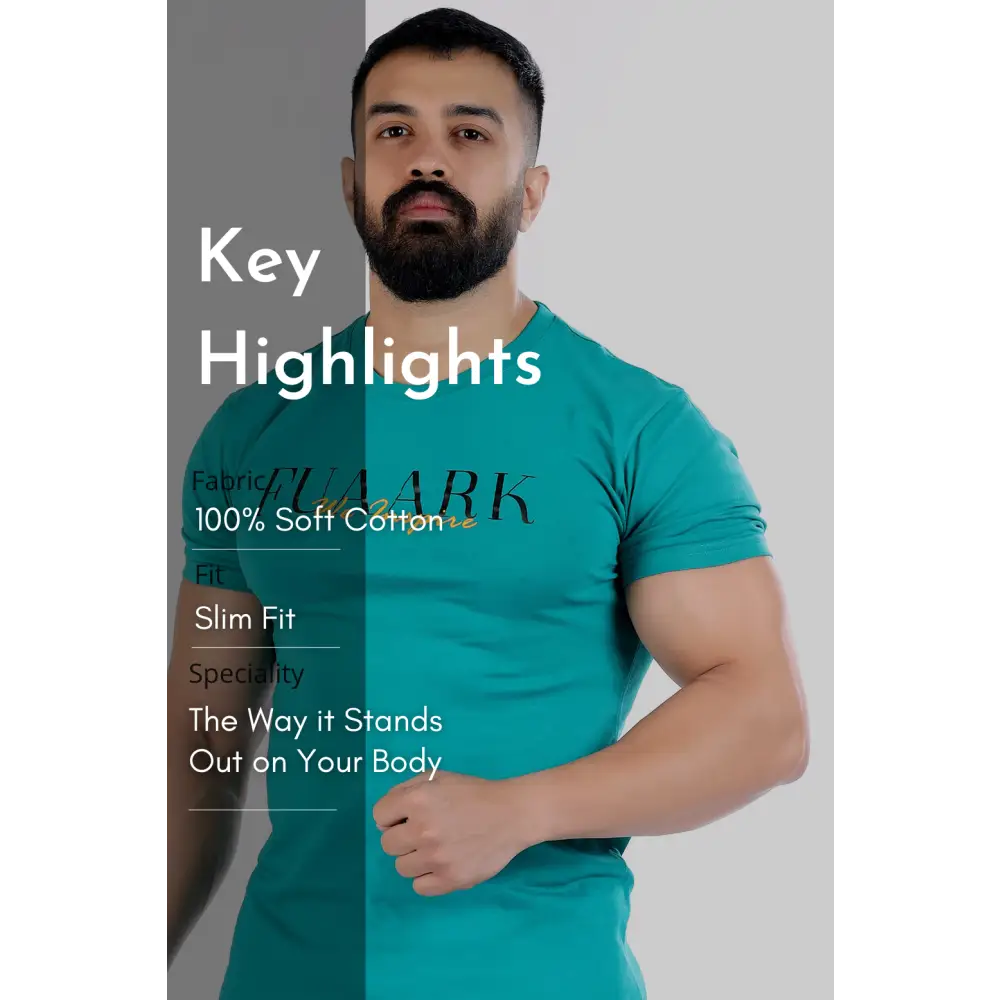 Classic T-shirt Turquoise Green