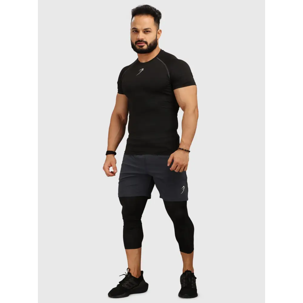 Compression T-shirt Black - Tshirts