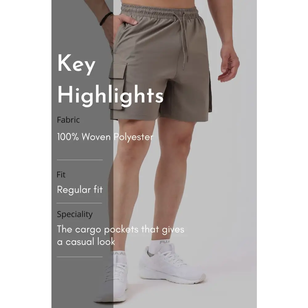 Delta Cargo Shorts Brown - Shorts