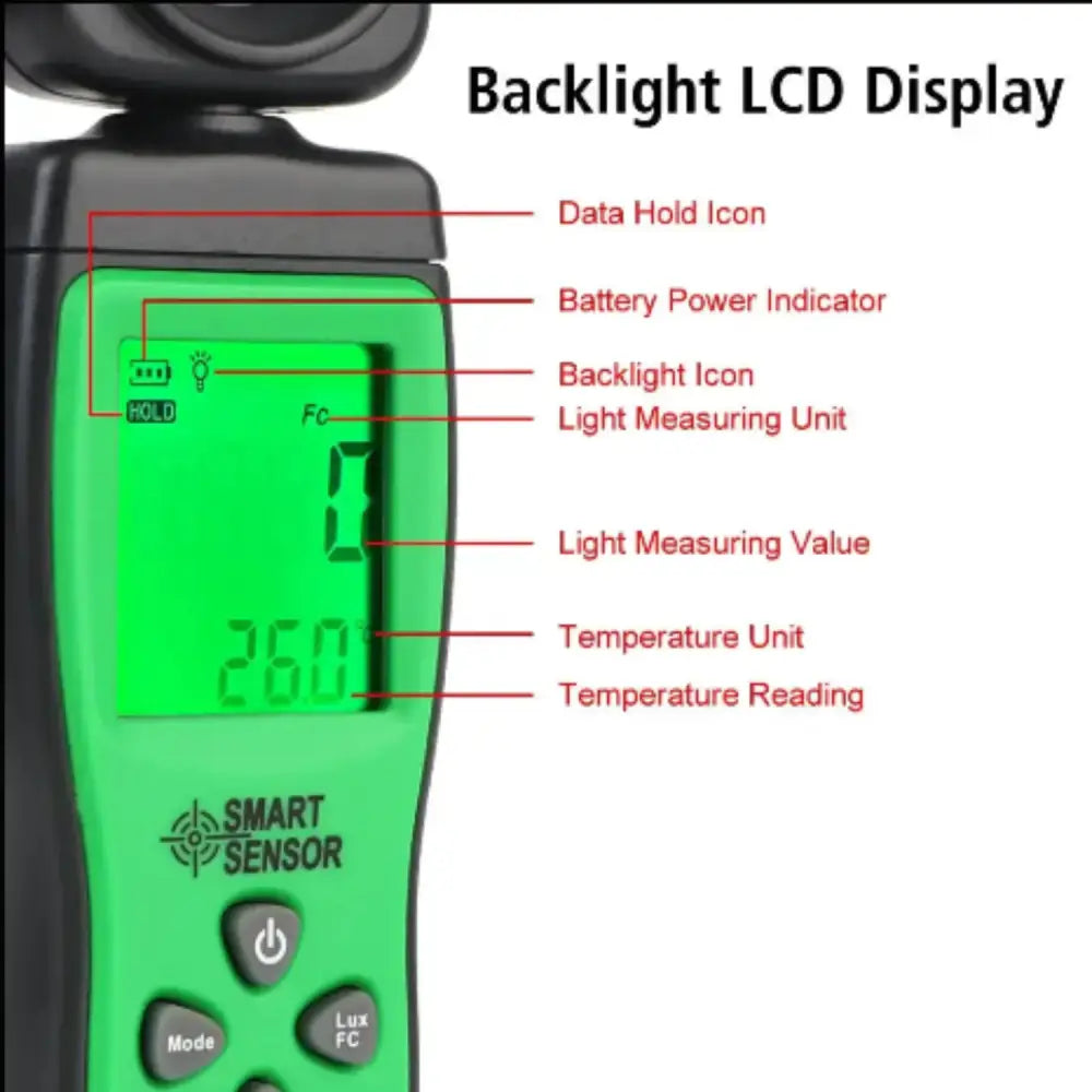 Digital Lux Meter - AS803F