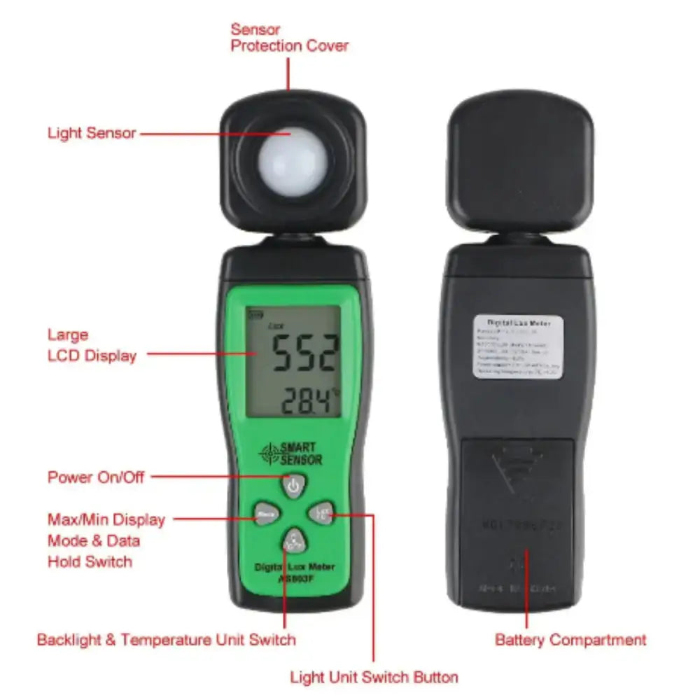 Digital Lux Meter - AS803F