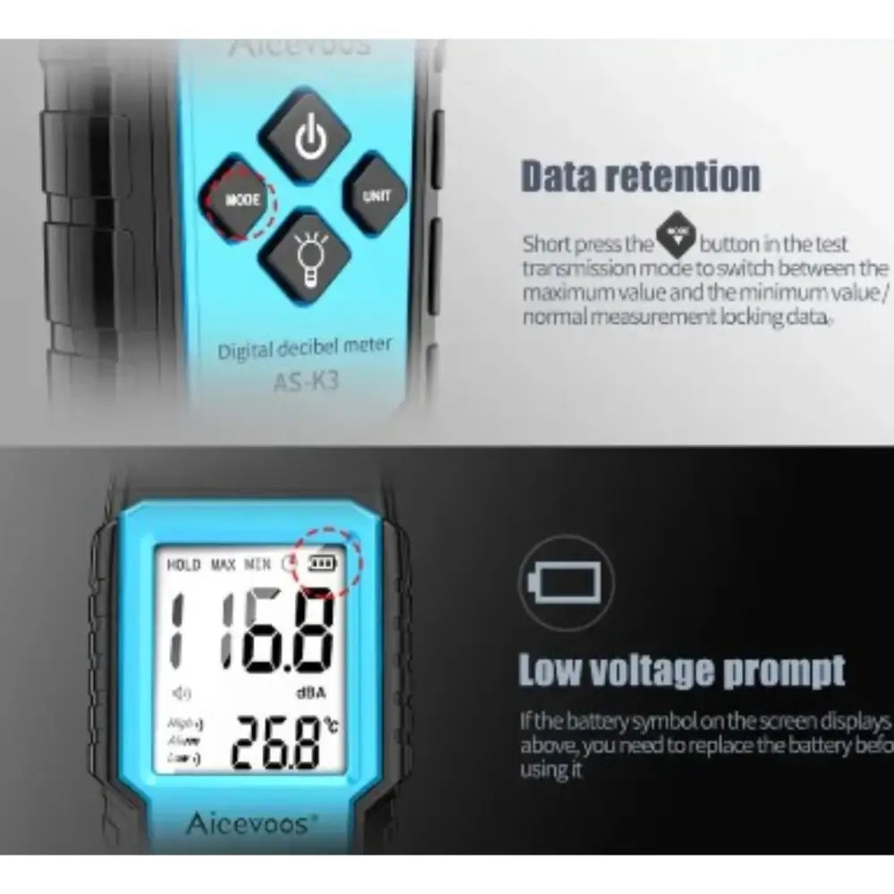 Digital Sound Level Meter - K3 / CHINA