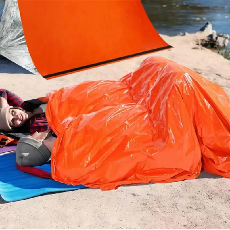 Emergency Sleeping Bag - Orange