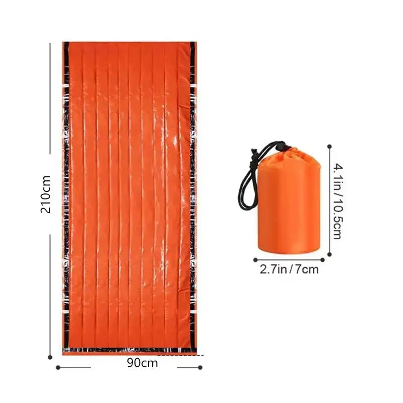 Emergency Sleeping Bag - Orange