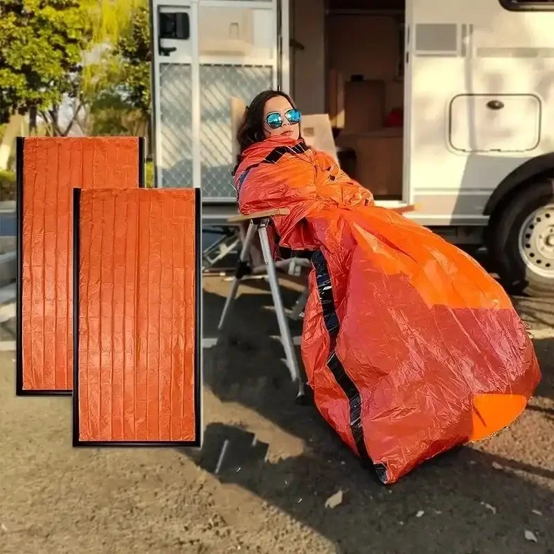Emergency Sleeping Bag - Orange