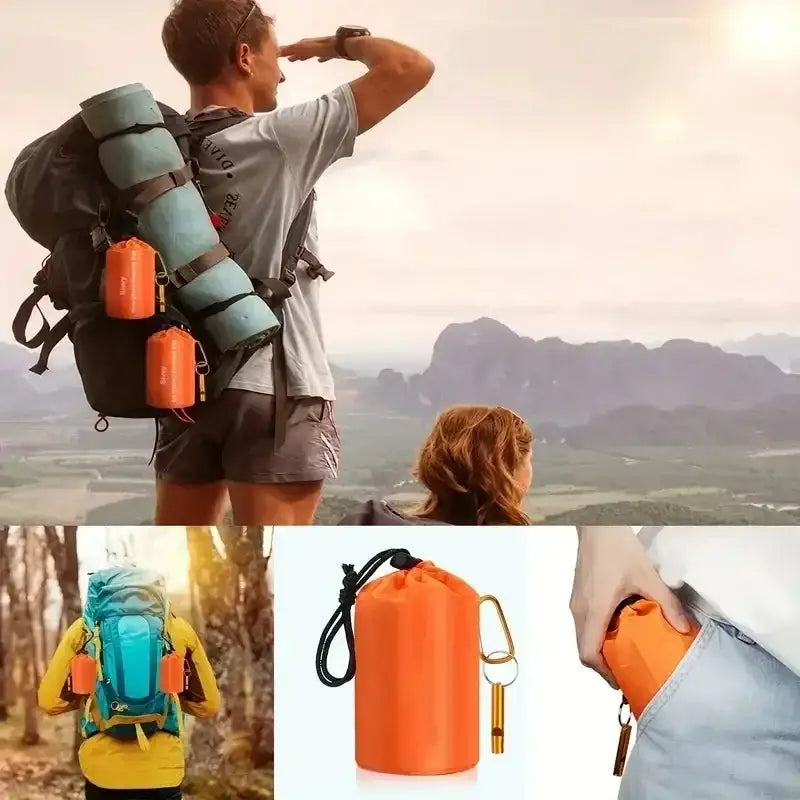 Emergency Sleeping Bag - Orange