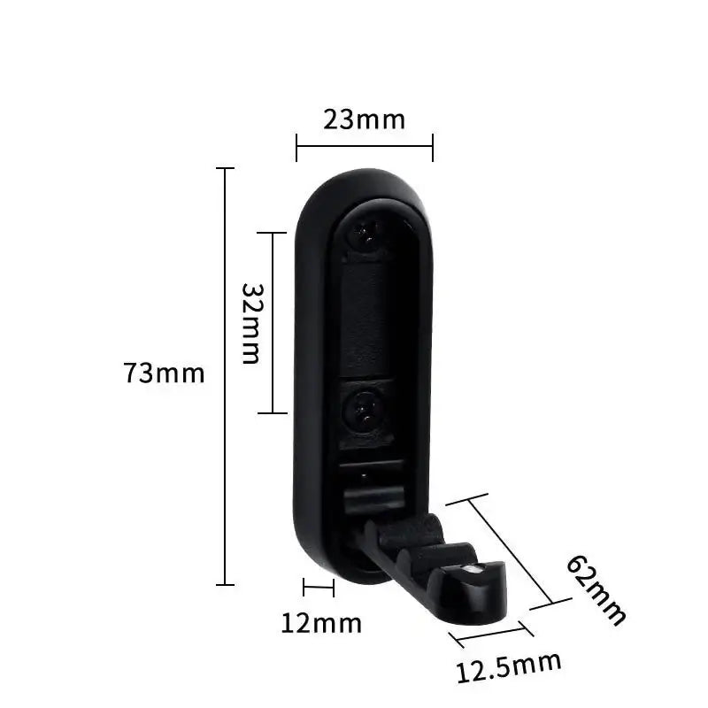 Foldable Aluminium Clothes Hook for RV’s and Caravans - SS