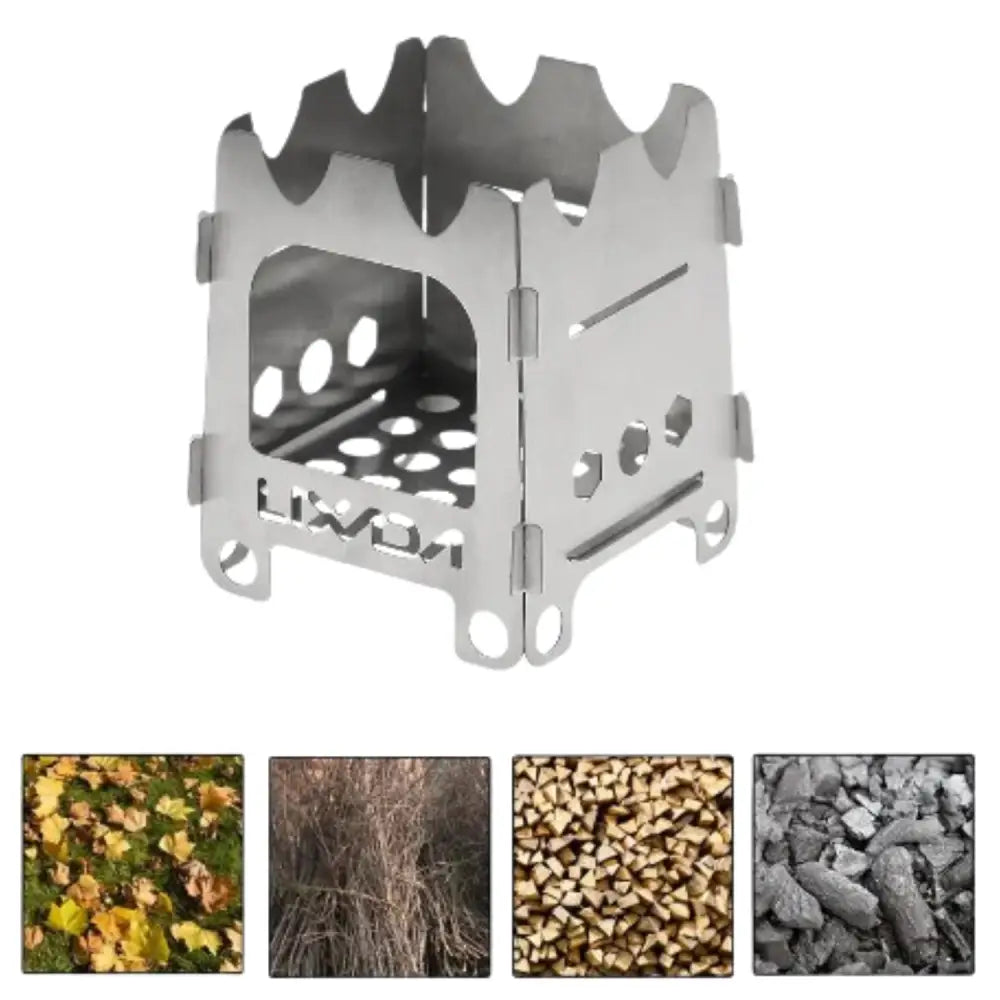 Folding Camping Stove – Ultralight & Portable - SS