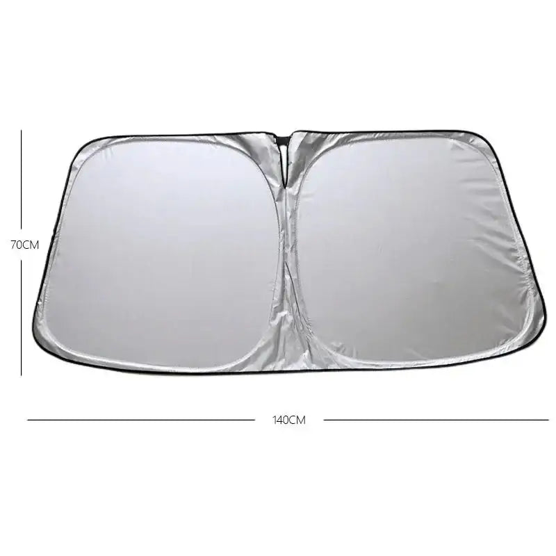 Folding Car Window Sunshade Cover - 140x70cm - HBC