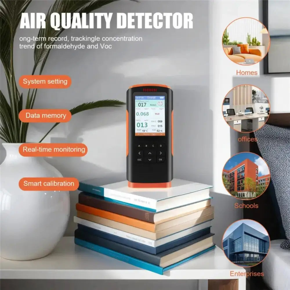 Formaldehyde Detector & Air Quality Monitor