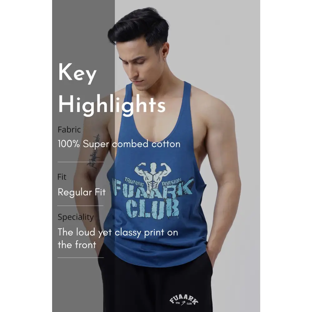 Fuaark Club Stringer Teal - Vest