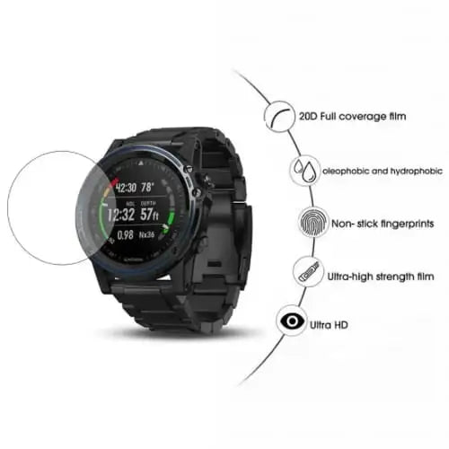 Garmin Descent Mk1 - Screen Protectors (Pack of 2)