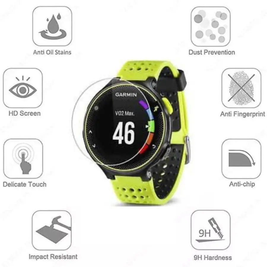 Garmin Forerunner 230 - Screen Protectors (Pack of 2)