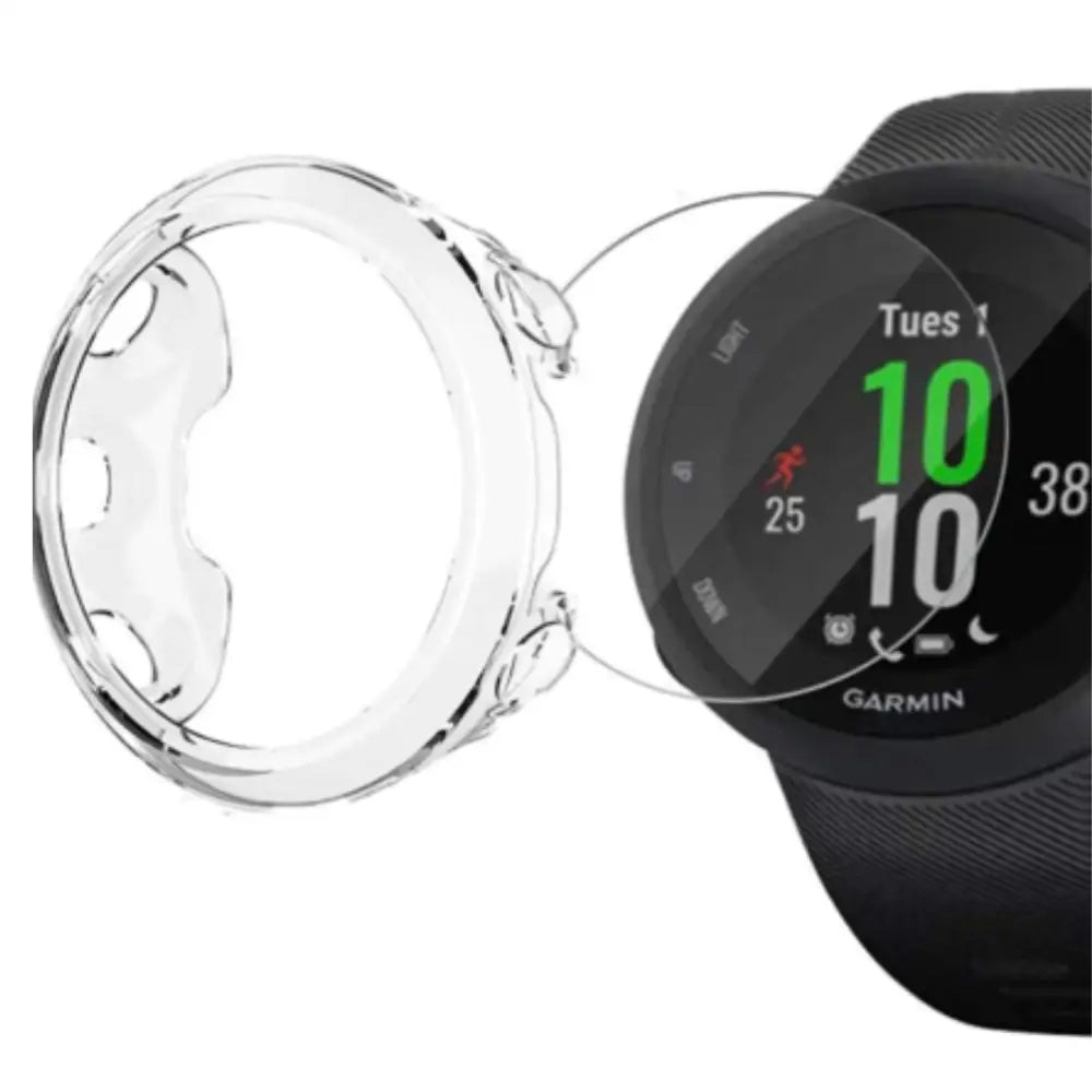 Garmin Forerunner 45 Watch (42mm) - Protective Case (Clear) - Watch case
