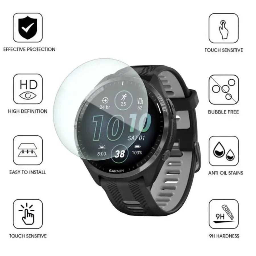 Garmin Forerunner 965 - Screen Protectors (Pack of 2)