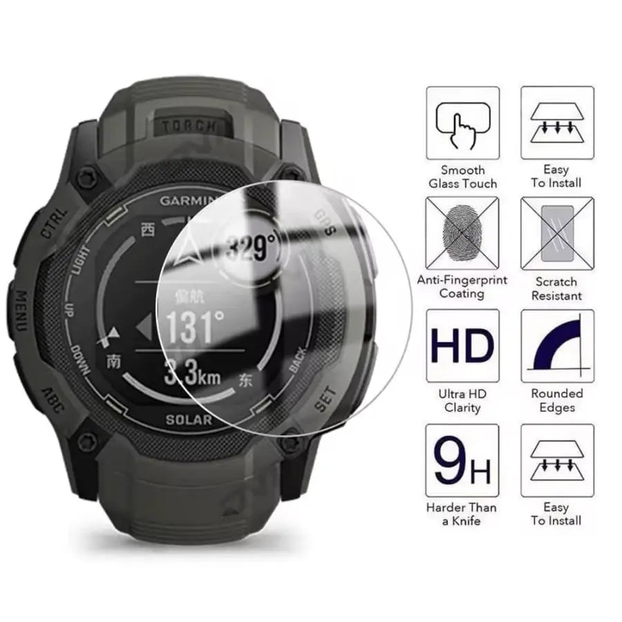 Garmin Instinct 2X Solar Series Screen Protector (Pack