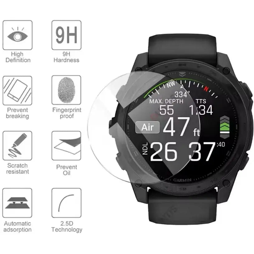 Garmin Tactix 8 (51mm) - Screen Protector (Pack of 2)