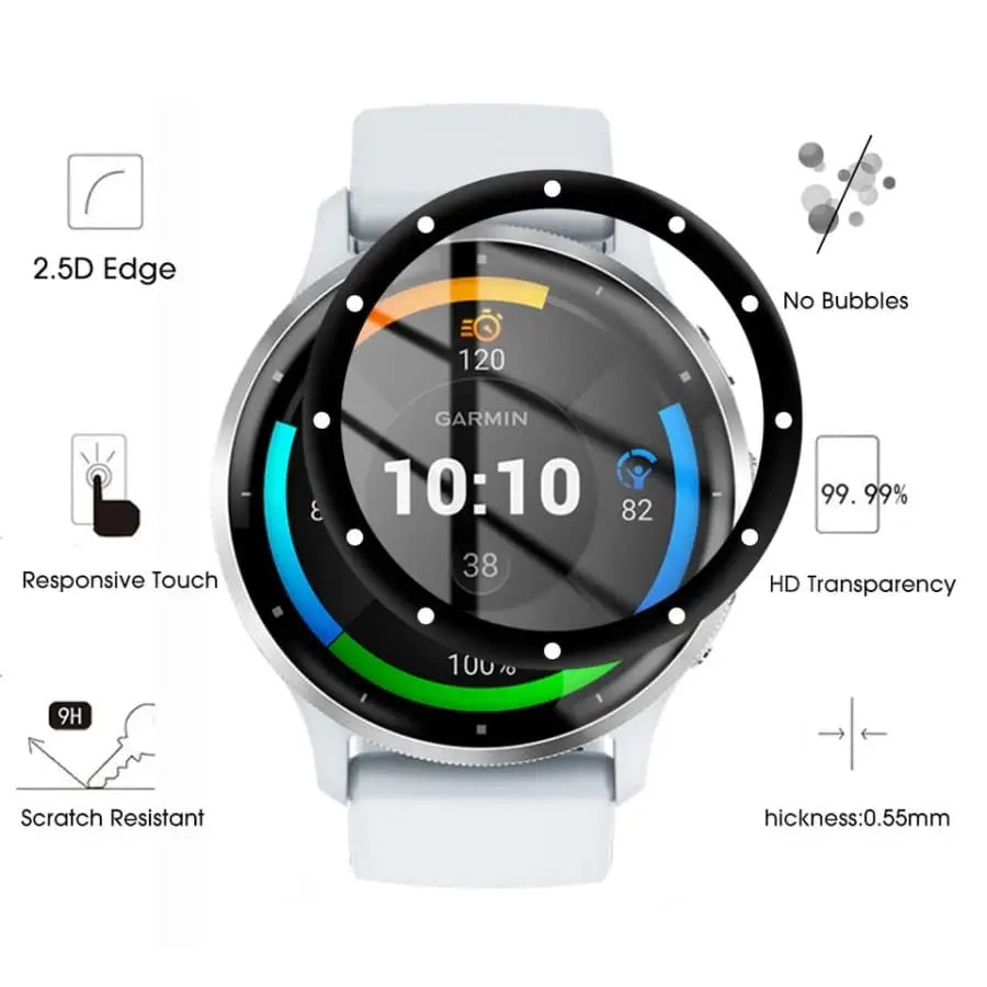Garmin Venu 3S - Screen Protectors (Pack of 2)