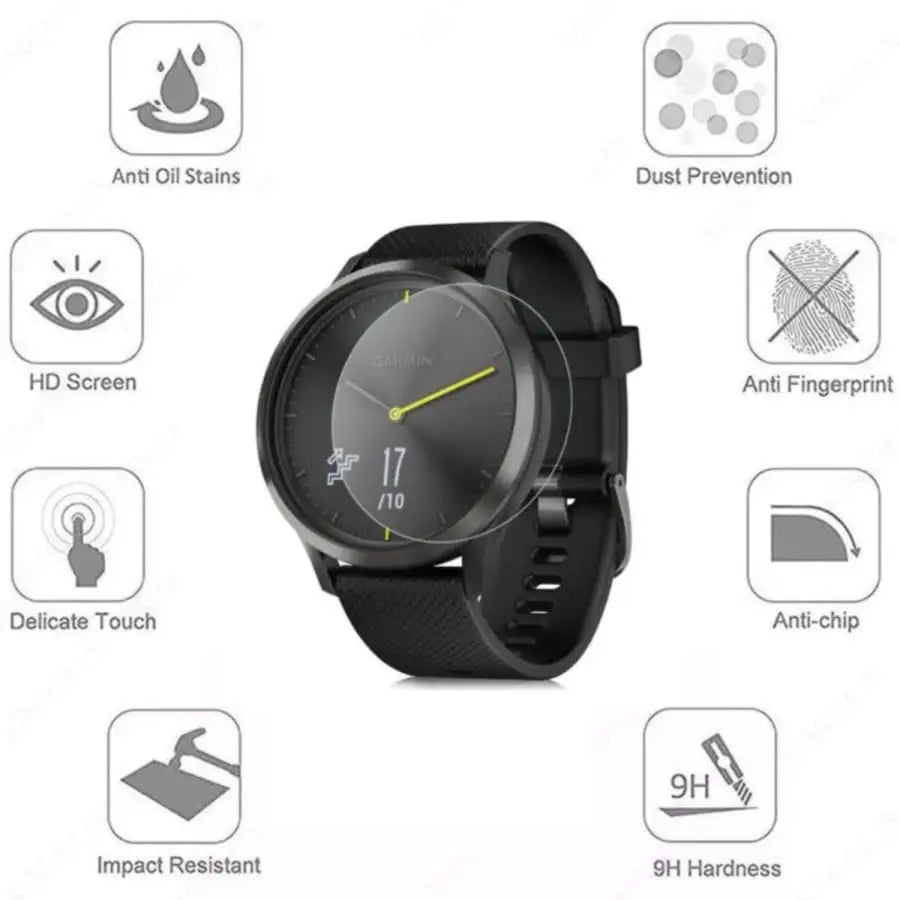 Garmin Vivomove HR - Screen Protectors (Pack of 2) - Watch