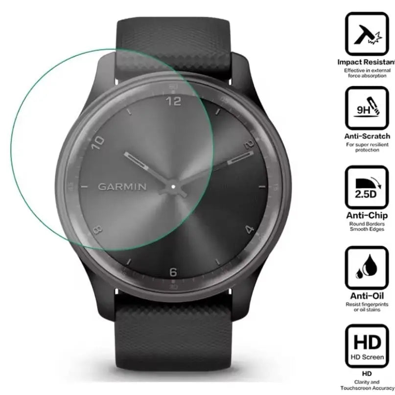 Garmin Vivomove Trend - Screen Protectors (Pack of 2)