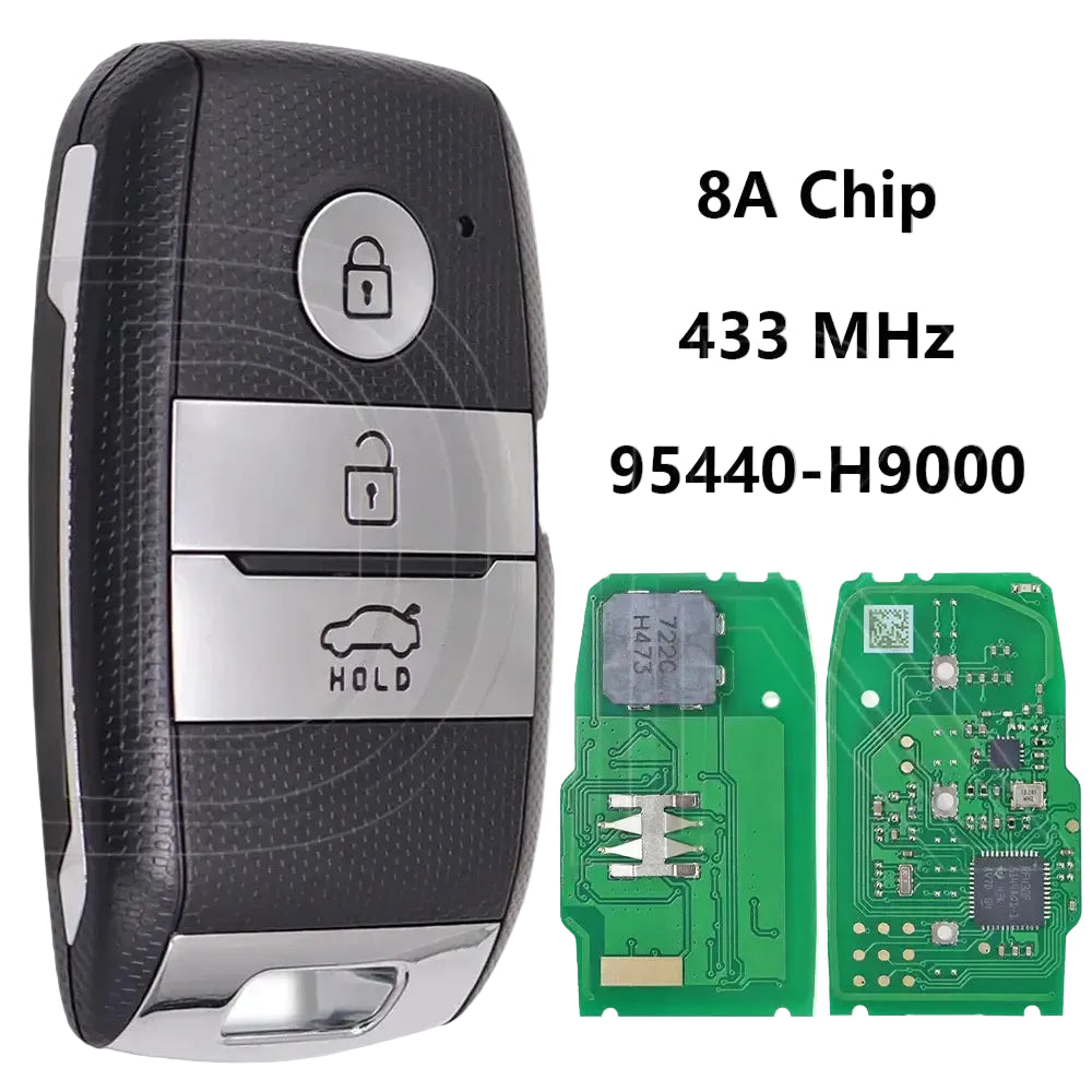 Great 95440-H9000 8A Chip 433MHz FCCID:SYEC3FOB1611 Aftermarket/Original Proximity Car Remote Control Key For Kia Rio