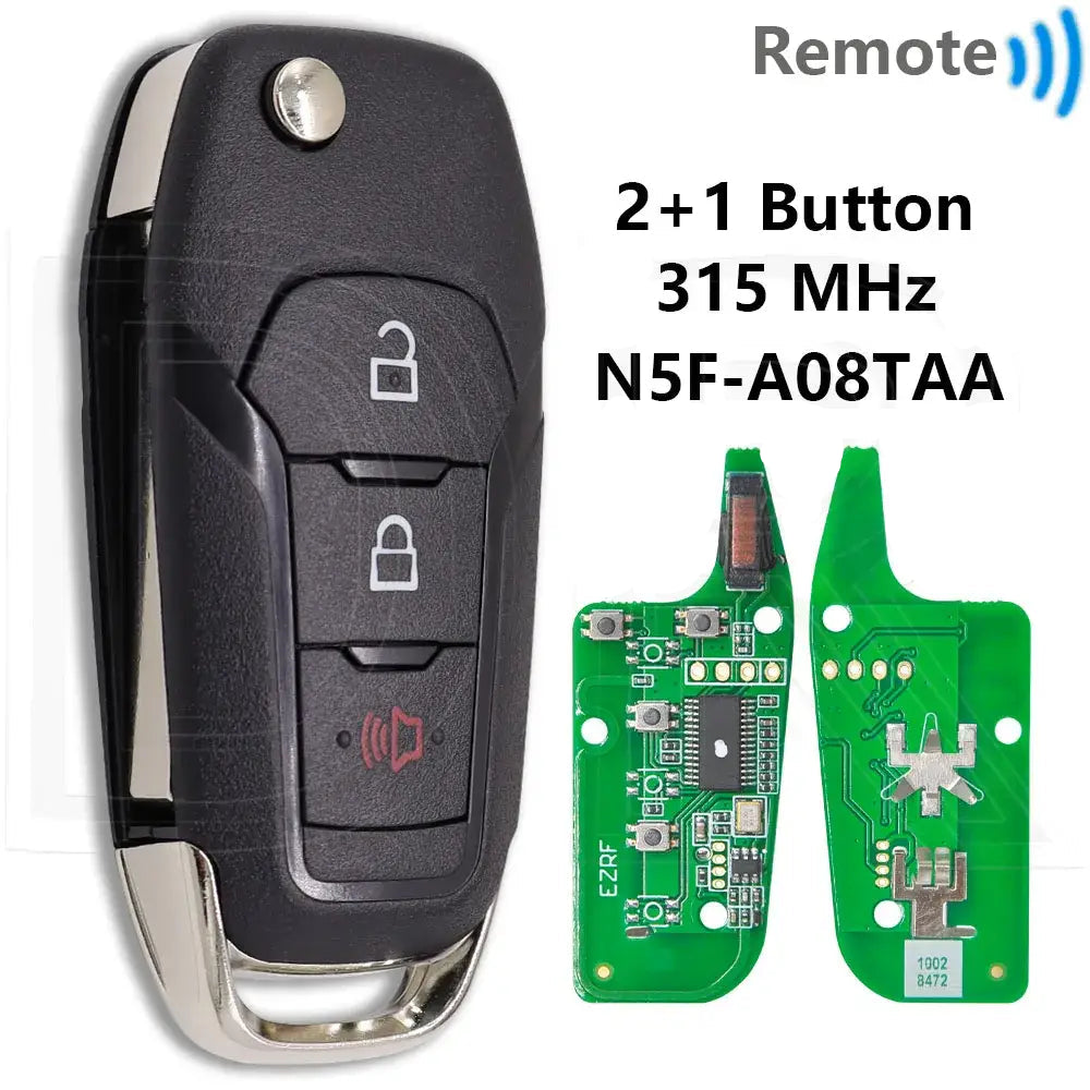 Great ID49 Chip 315/433/868/902MHz Car Remote Key For Ford Escort Transit Explorer Fusion Ranger Raptor F150 F250 F350