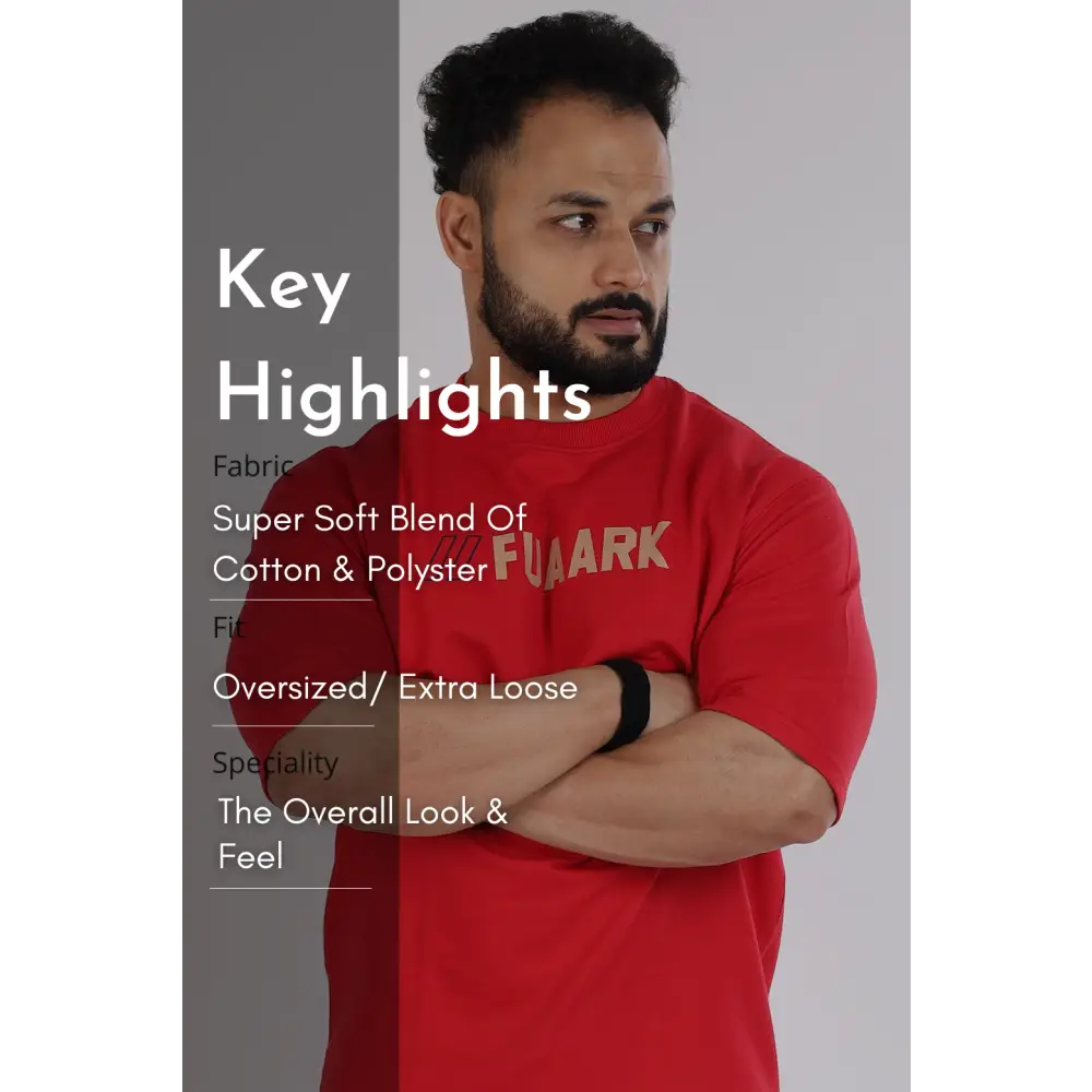 Greatest Oversized T-shirt Red
