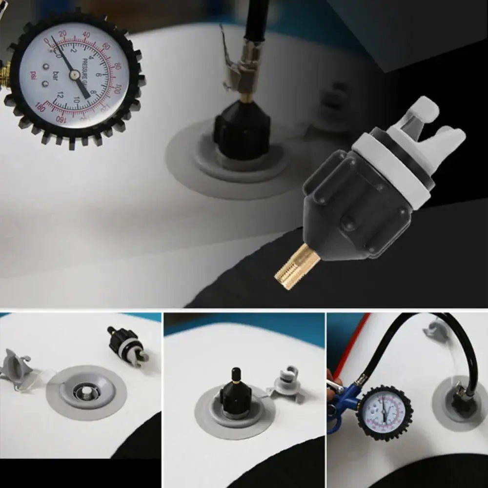 Inflatable Boat Air Valve Pump Adapter - SS