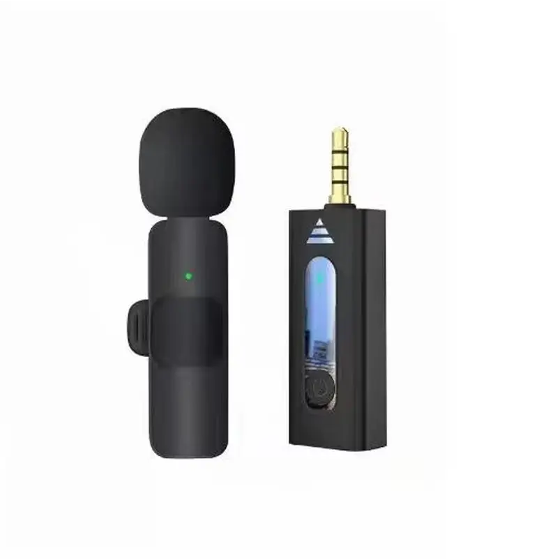 KEKAXI Portable Wireless Lapel Microphone - K35-Black