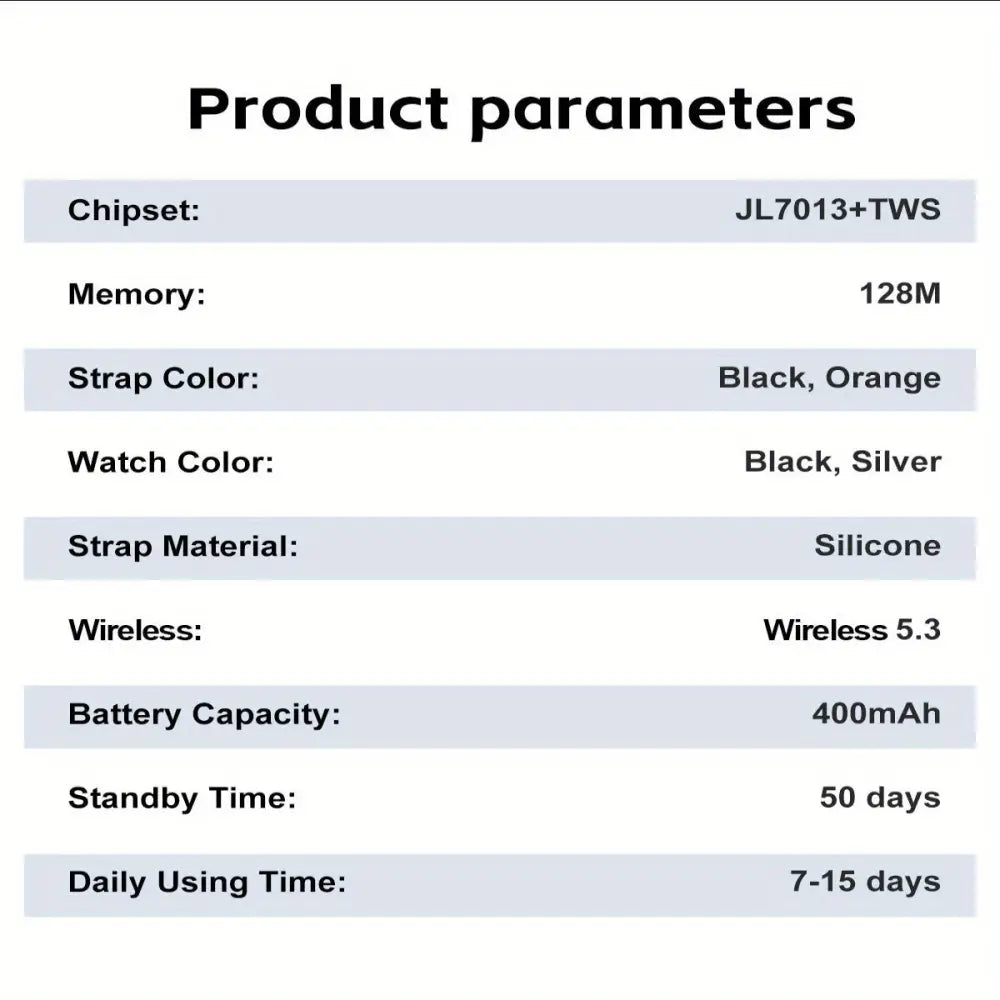LIGE Smart Watch for Men & Women – 400mAh Battery 100+ Sports Modes (3 colours available) - TWS