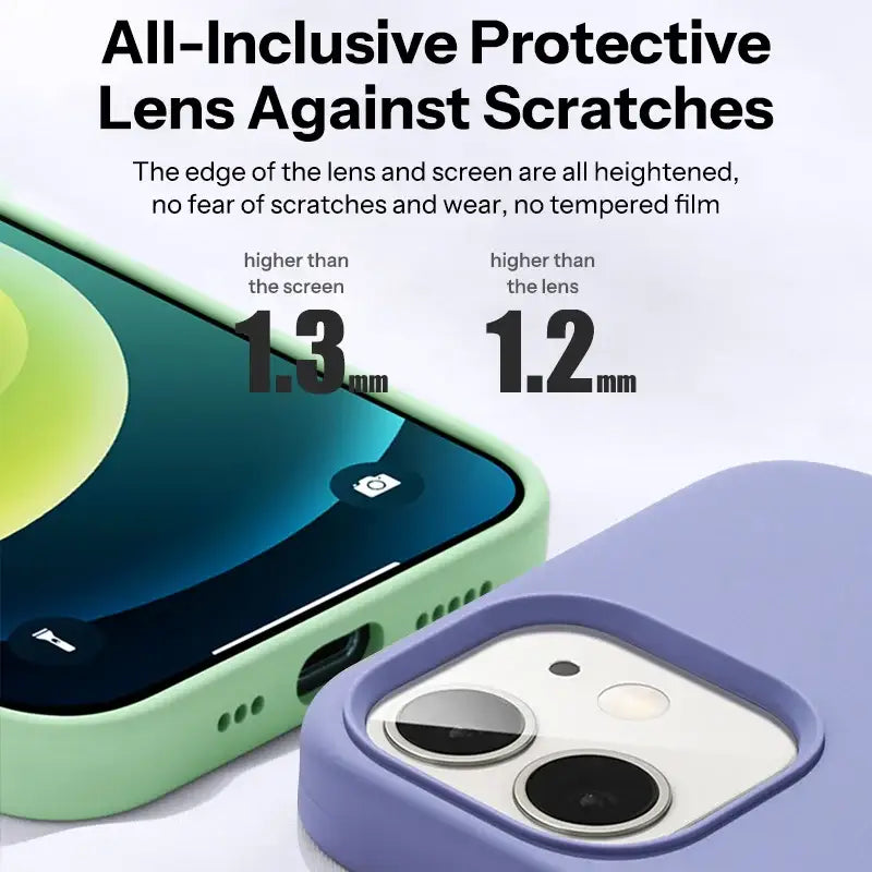 Luxury Liquid Silicone Soft Case Protection For iPhone 15 14 13 12 11 Pro Max Plus Mini Protective Phone Accessories 7