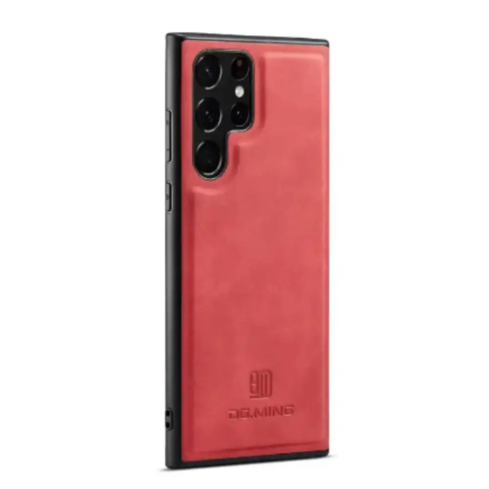 M2 Magnetic Leather Case for Samsung (Red Case Only)