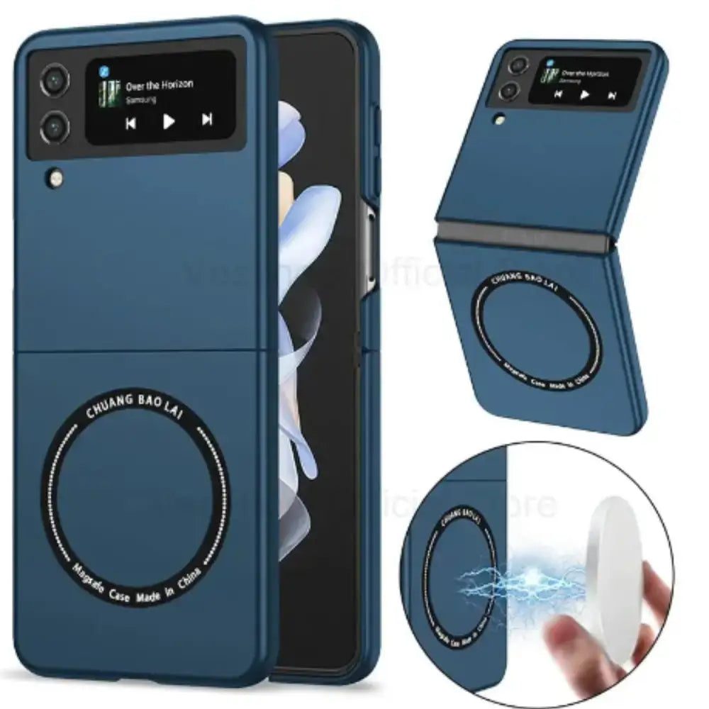 Magnetic Magsafe Case for Samsung Galaxy Z Flip 4 (Available in 23 colours) - 9eight5