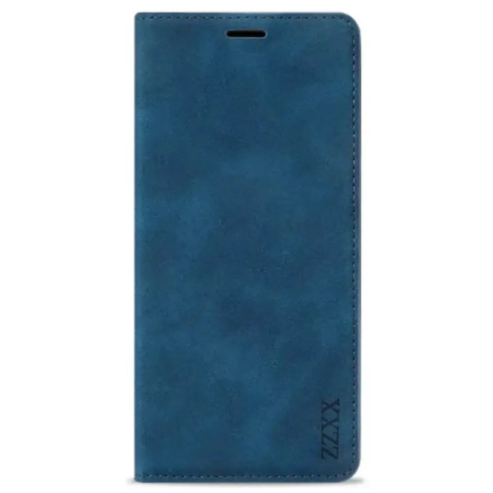 Magnetic Wallet Case for Samsung Galaxy S & A Series (Blue)