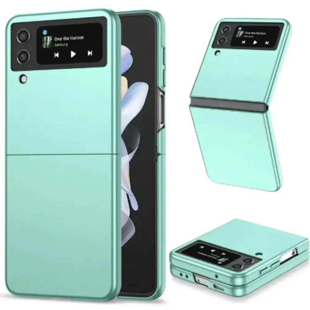 Magsafe Case for Samsung Galaxy Z Flip 2 (Available in 23 colours) - Plain Sky Blue - 9eight5