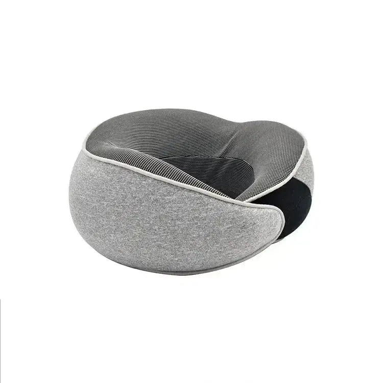 Memory Foam Travel Neck Pillow (2 colours available) - Light Gray / Neck Pillow - SS