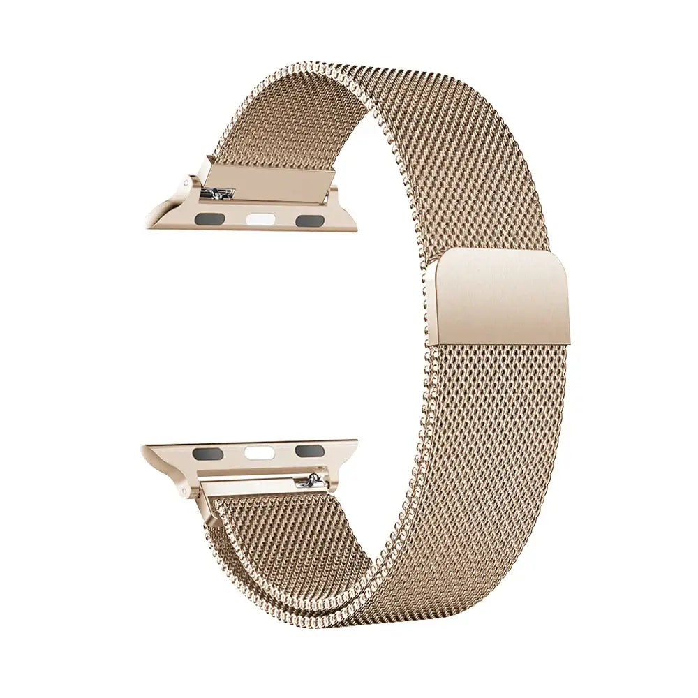 Milanese Loop Strap for the Apple Watch Ultra & Series 3–10 (10 colours available) - Champagne / 38 40 41 42mm - TWS