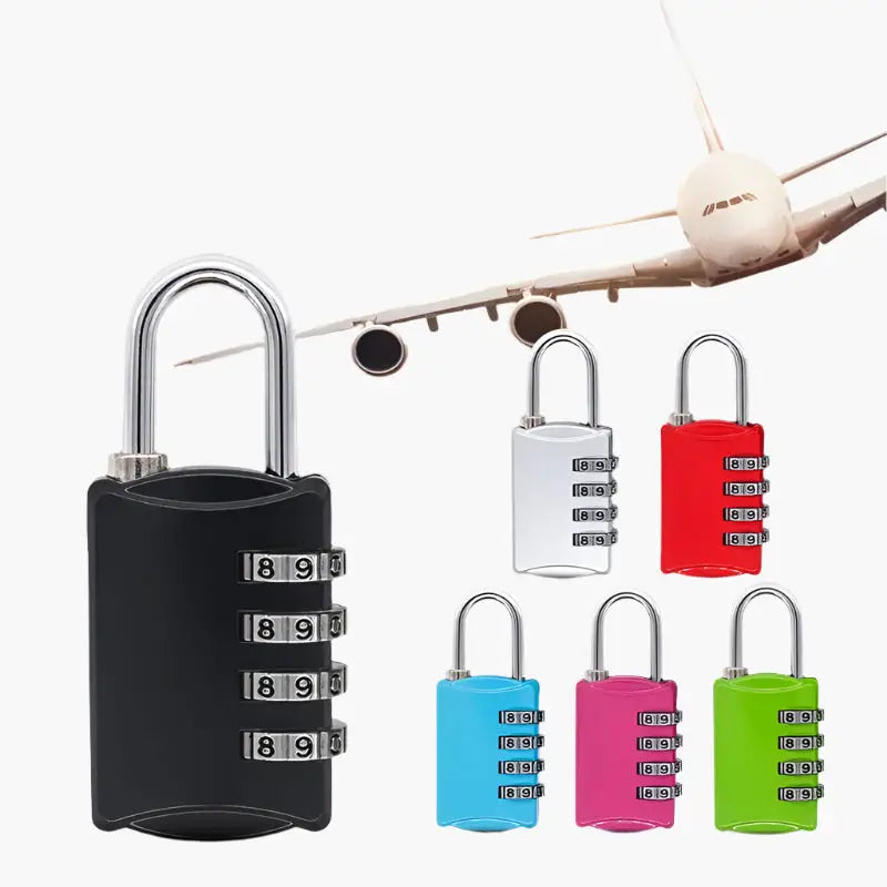 Mini 4-Digit Combination Lock (available in 3 colours) - HBC