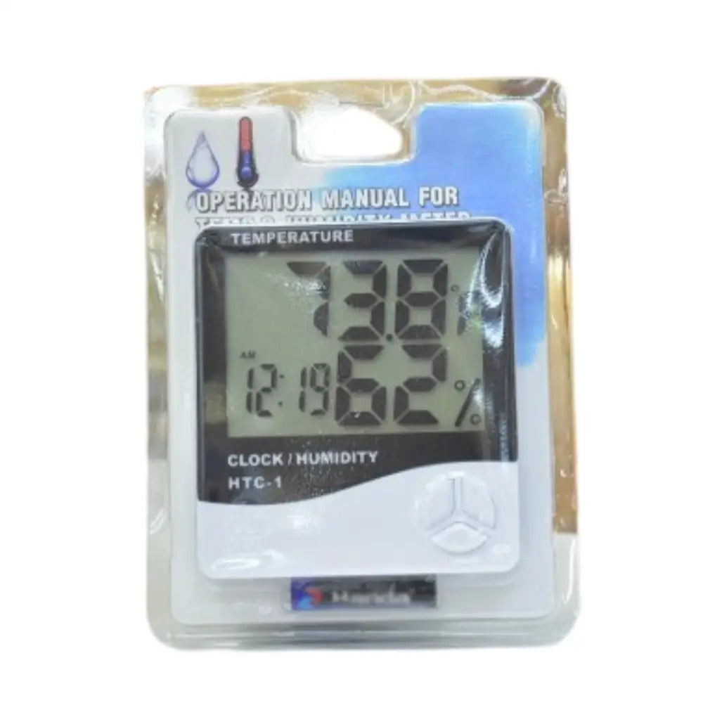 Mini LCD Digital Thermometer Hygrometer for Indoor Use (available in 2 types in packaging) - Plastic packaging - HBC