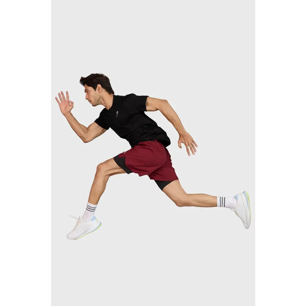 Motion Running T-shirt Black - T-shirts