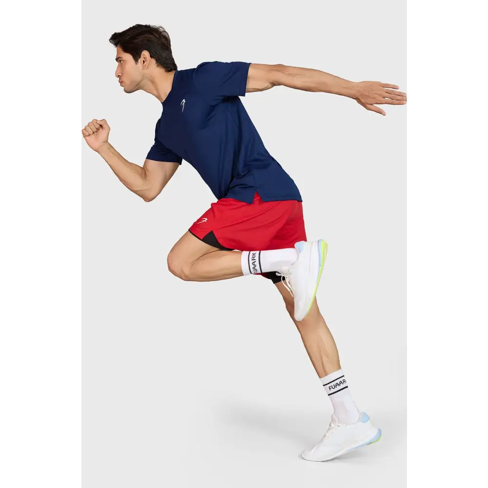 Motion Running T-shirt Navy - T-shirts