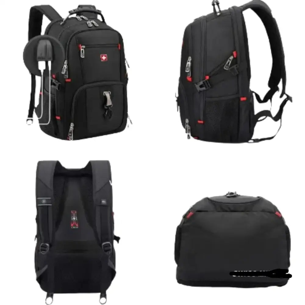 Multifunction USB Laptop Backpack – Waterproof Travel Bag - 9eight5